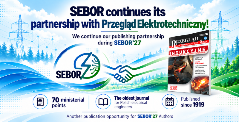 SEBOR’27 and “Przegląd Elektrotechniczny” – the partnership continues!