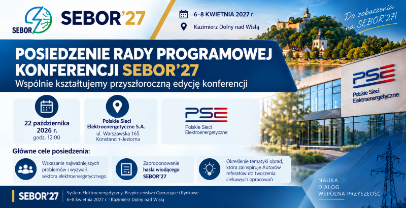 Posiedzenie Rady Programowej SEBOR’27 odbędzie się 22 października