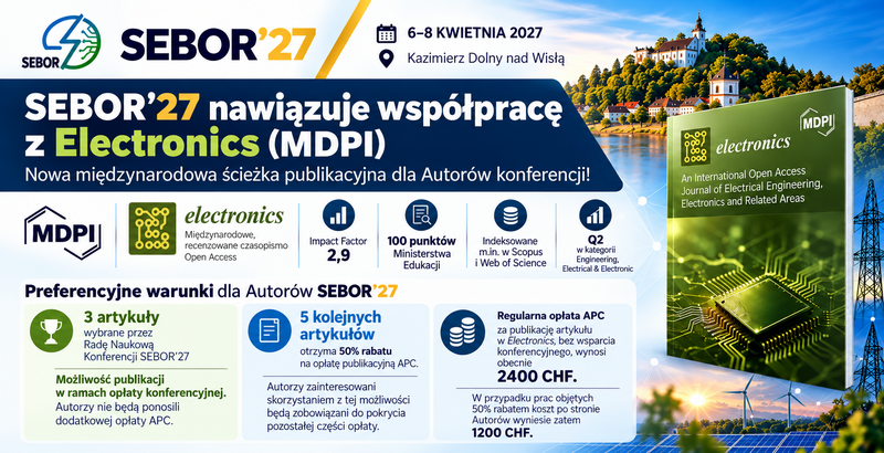 SEBOR’27 i Electronics  – nowa międzynarodowa ścieżka publikacyjna